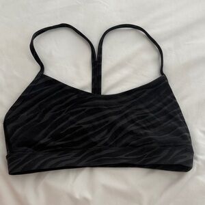 Lululemon Flow Y Bra Zebra